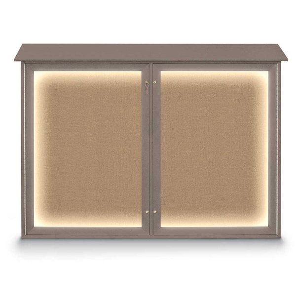 Open Faced Traditional Corkboard, 72x48"
